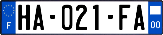 HA-021-FA