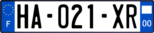 HA-021-XR