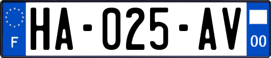 HA-025-AV