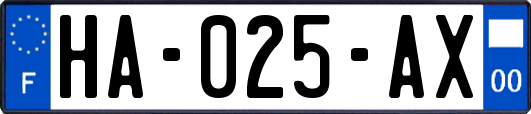 HA-025-AX