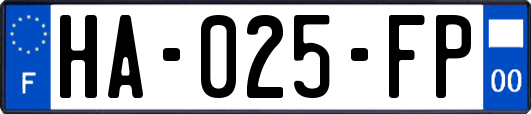 HA-025-FP