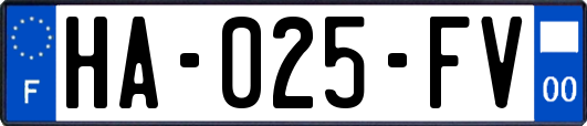 HA-025-FV