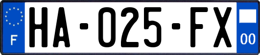 HA-025-FX