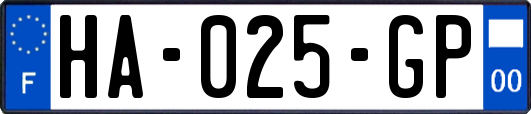 HA-025-GP