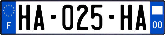 HA-025-HA