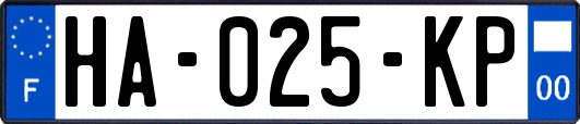 HA-025-KP