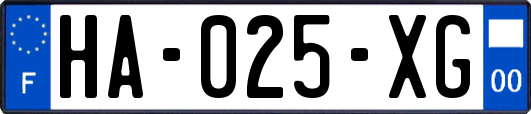 HA-025-XG