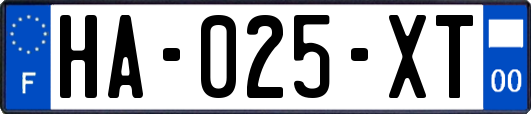 HA-025-XT