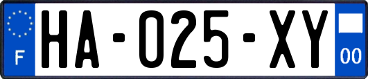 HA-025-XY