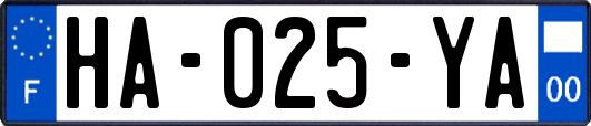 HA-025-YA