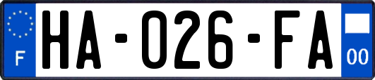HA-026-FA