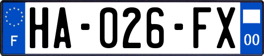 HA-026-FX
