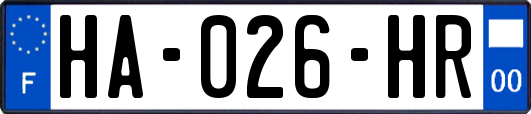 HA-026-HR