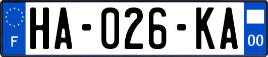 HA-026-KA