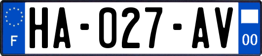 HA-027-AV