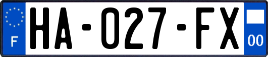 HA-027-FX