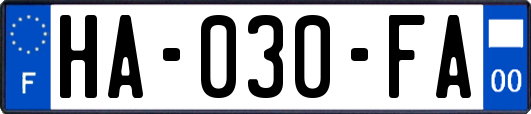 HA-030-FA