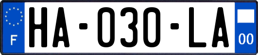 HA-030-LA