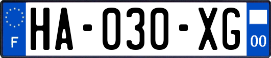 HA-030-XG