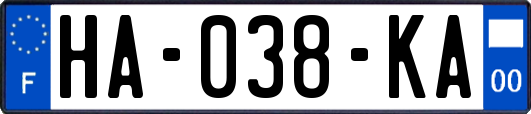 HA-038-KA