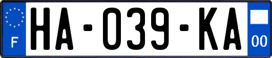 HA-039-KA
