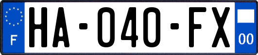 HA-040-FX