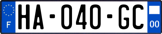 HA-040-GC