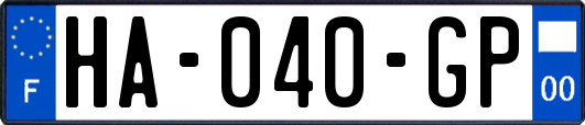 HA-040-GP