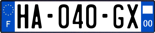 HA-040-GX