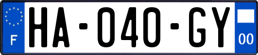 HA-040-GY