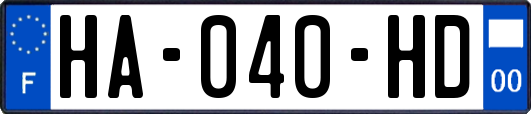 HA-040-HD