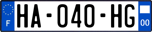 HA-040-HG