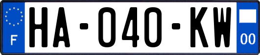 HA-040-KW