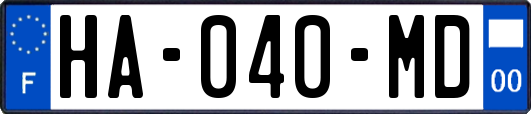 HA-040-MD