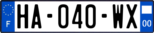 HA-040-WX