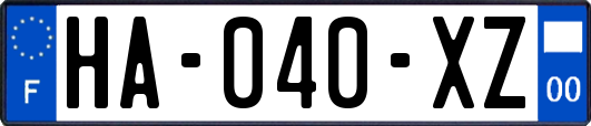 HA-040-XZ