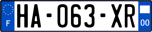 HA-063-XR