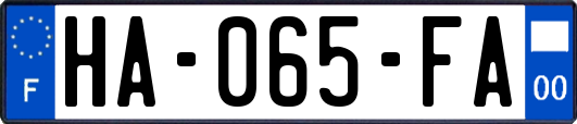 HA-065-FA