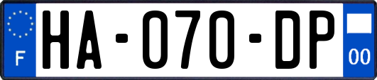 HA-070-DP