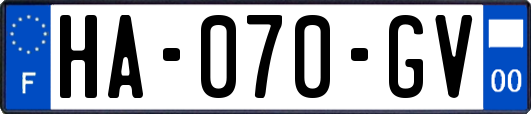 HA-070-GV