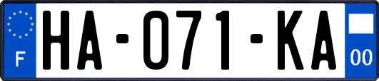 HA-071-KA