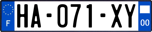 HA-071-XY