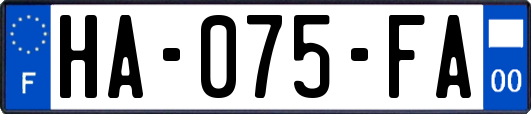 HA-075-FA
