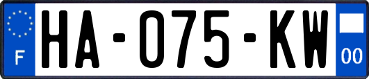 HA-075-KW