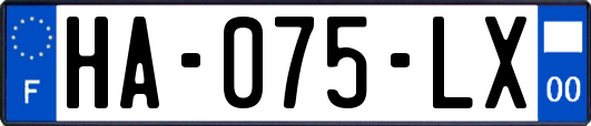 HA-075-LX