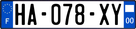 HA-078-XY