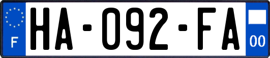 HA-092-FA