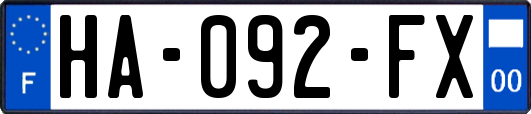 HA-092-FX