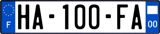 HA-100-FA