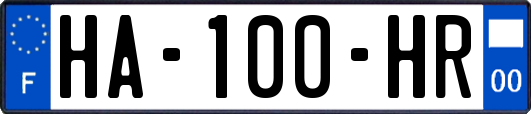 HA-100-HR
